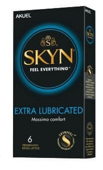 Akuel Skyn Extra Lubrificated 6 preservativi