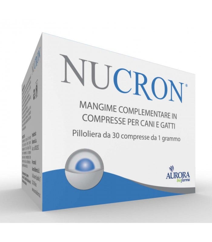 Nucron Mangime Complementare Per Cani E Gatti 30 Compresse