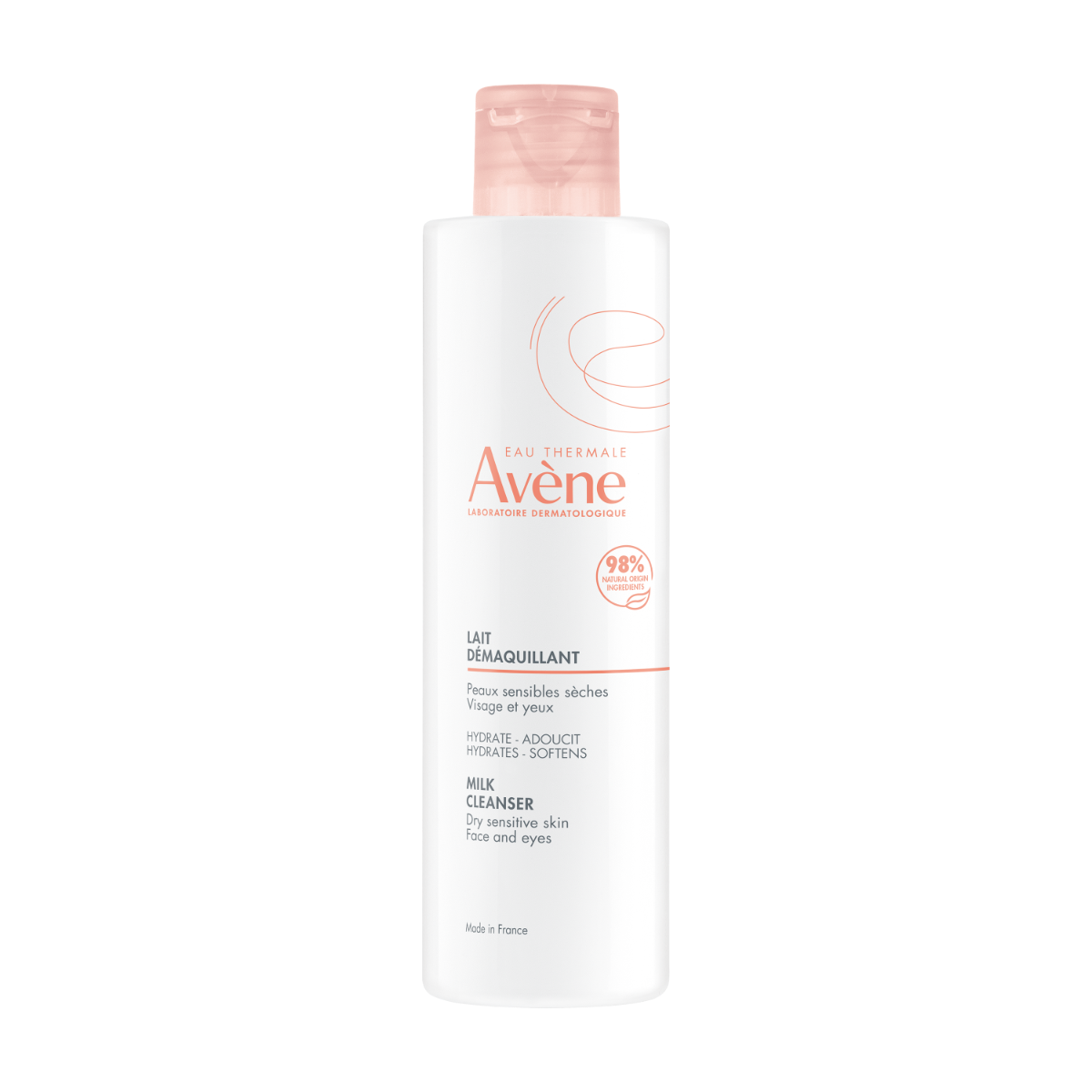 Eau Thermale Avène Les Essentiels Latte Detergente Pelle Sensibile/Secca 200ml