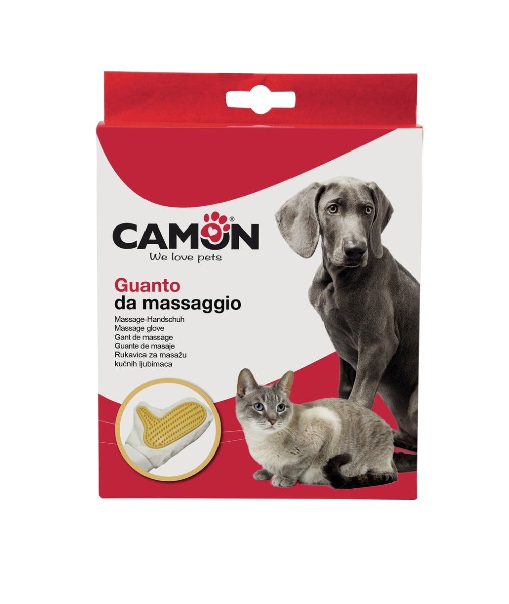 Camon Guanto Magic In Lattice Per Massaggio Cani/Gatti