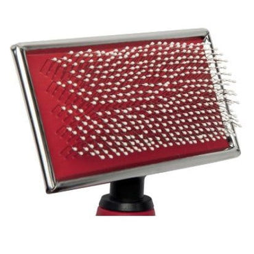 Camon Cardatore Con Denti In Acciaio Punte Arrotondate Per Cani E Gatti 12x5,5cm