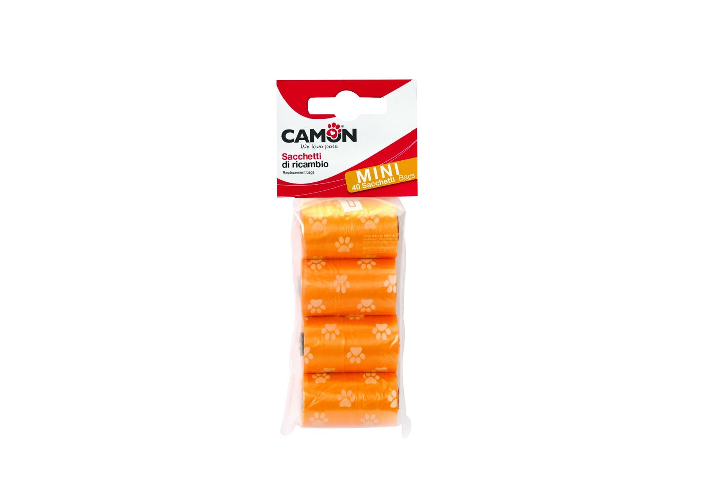 Camon Sacchetti Mini Igienici Colorati 4x10 Pezzi