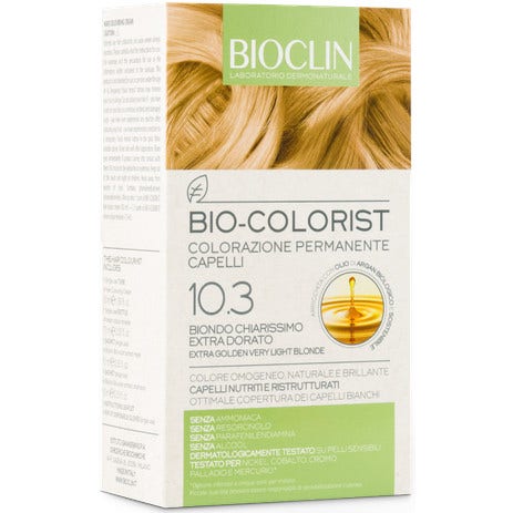 Bioclin Bio Colorist Colorazione Permanente 10.3 Biondo Chiarissimo Extra Dorato
