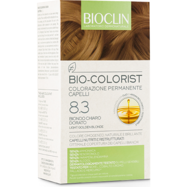 Bioclin Bio Colorist Colorazione Permanente 8.3 Biondo Chiaro Dorato