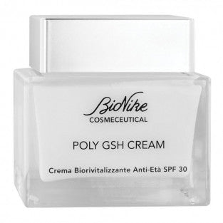 BioNike Cosmeceutical Poly GSH Cream Crema Biorivitalizzante Anti-Età SPF 30 50ml