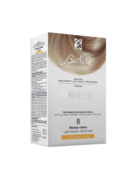 Bionike Shine On Trattamento Colorante Capelli 8 Biondo Chiaro