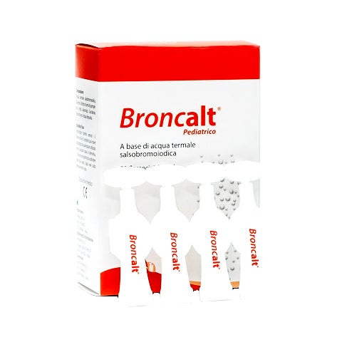 Broncalt Strip Pediatrico Soluzione Irrigazione Nasale 20 Flaconcini Da 2 Ml
