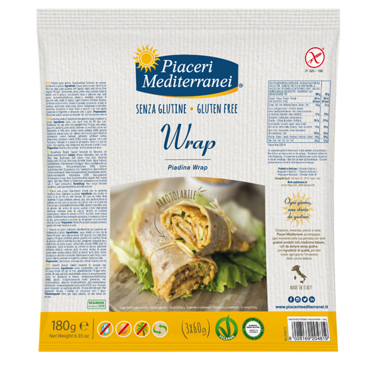 Piaceri Medit Piadina Wrap180g