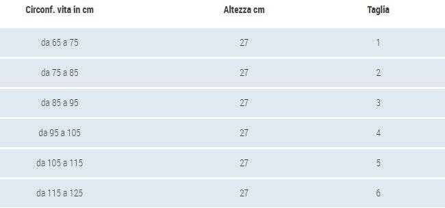 Gibaud Cintura Postoperatoria Leggera Taglia 4