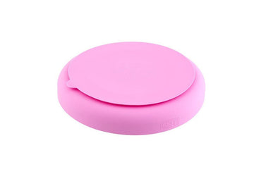 Chicco Piatto Silicone Con Ventosa Rosa
