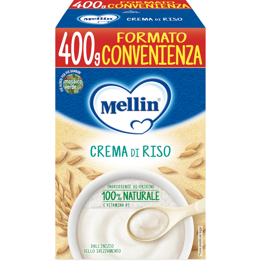 Mellin Crema Di Riso 400g