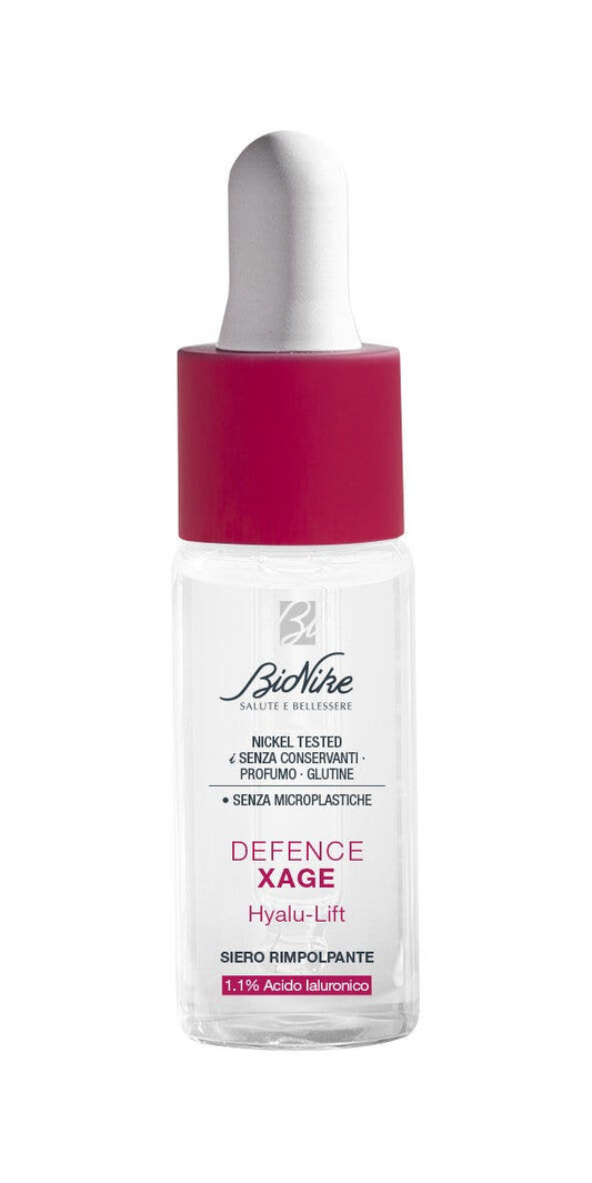 Bionike Defence Xage Siero Rimpolpante Hyalu-Lift 30ml