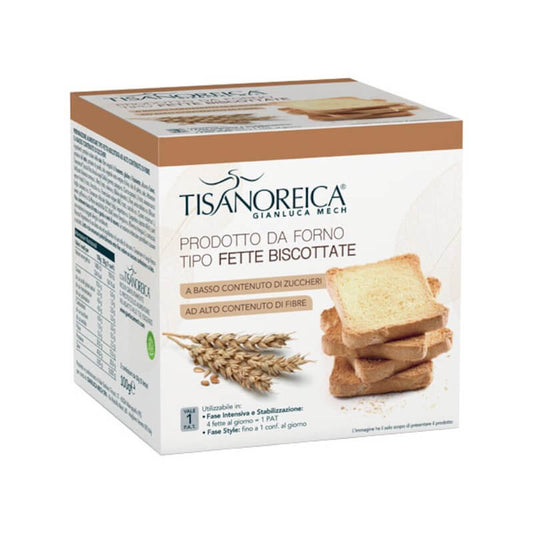 Dieta Tisanoreica Prodotto da Forno Tipo Fette Biscottate 2 x 50 g