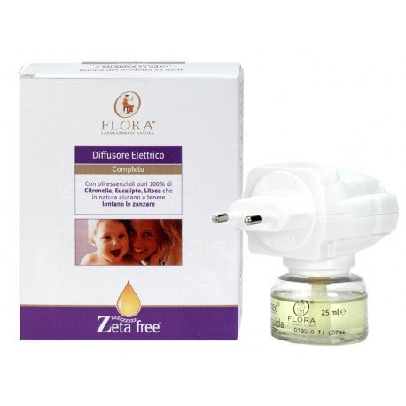 Flora Zeta Free Diffusore Elettrico completo con ricarica 25ml