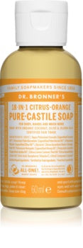 Dr. Bronner's Sapone Liquido Arancia e Agrumi 60ml