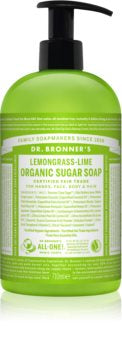 Dr. Bronner's Sapone Liquido Lemongrass e Lime 355ml