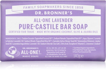 Dr. Bronner's Sapone Solido Lavanda 140g