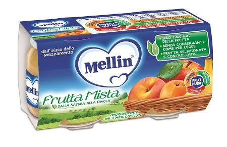 Mellin Omog Frutmista 2x100g