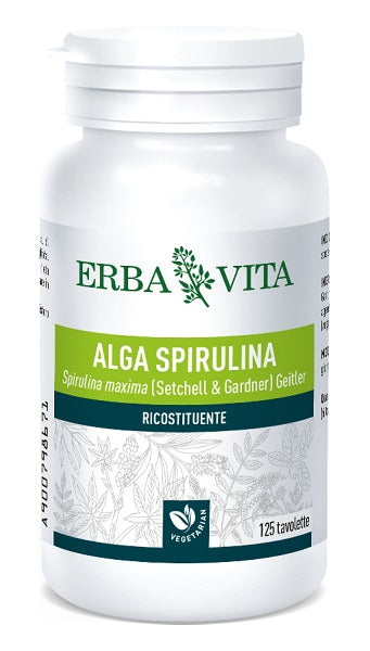 Alga Spirulina 125tav 400mg