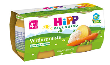 Hipp Bio Omog Verdure Mis 2x80