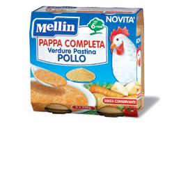 Mellin Pappa Compl Pollo2x250g