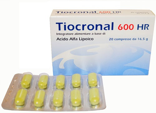 Tiocronal 600hr 20cpr