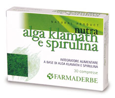 Alga Klamath E Spirulina 30cpr
