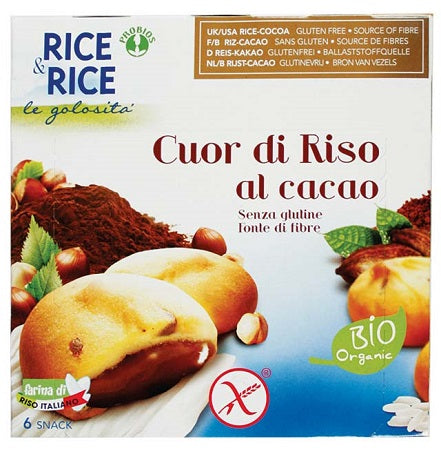 R&r Cuor Di Riso Cacao 6x33g