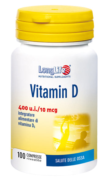 Longlife Vit D3 400ui 100cpr