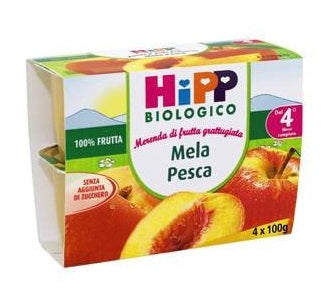 Hipp Bio Fru Grat Mel/pe4x100g