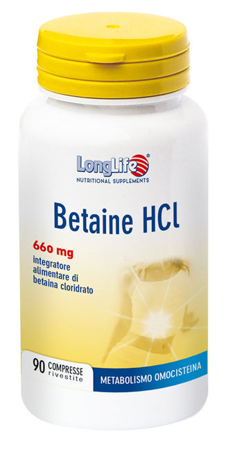 Longlife Betaine Hcl 90cpr