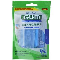 Gum Easy Flossers Forcel 30pz