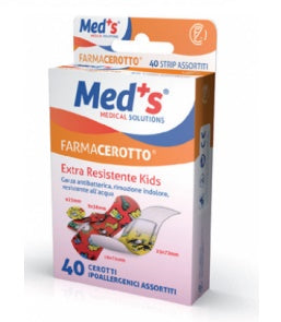 Cer Meds Strips Kids Ass 40pz