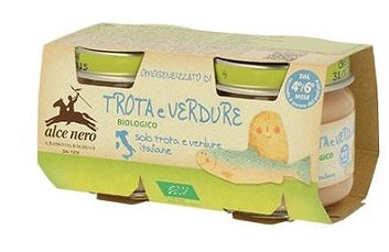 Omogeneizzato Trota/verd 2x80g