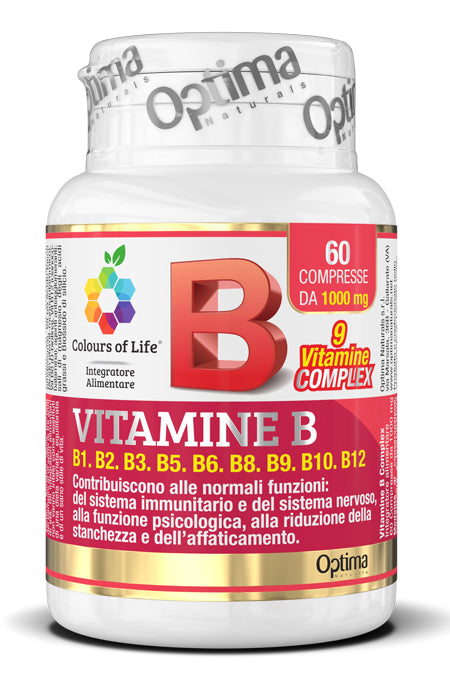 Vitamine B Compl 60cpr Colours