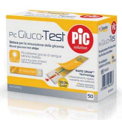 Pic Strisce Glucotest 50pz