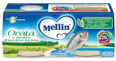 Mellin Omog Orata 2x80g