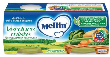 Mellin Omog Verdure Miste2x80g