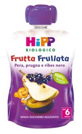 Hipp Bio Frutta Frullata Pera Prugna e Ribes 90g