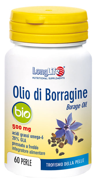 Longlife Olio Borrag Bio 60prl