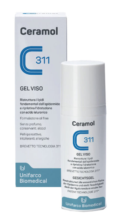 Ceramol Gel Viso 50ml