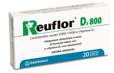 Reuflor D3 800 20 compresse masticabili