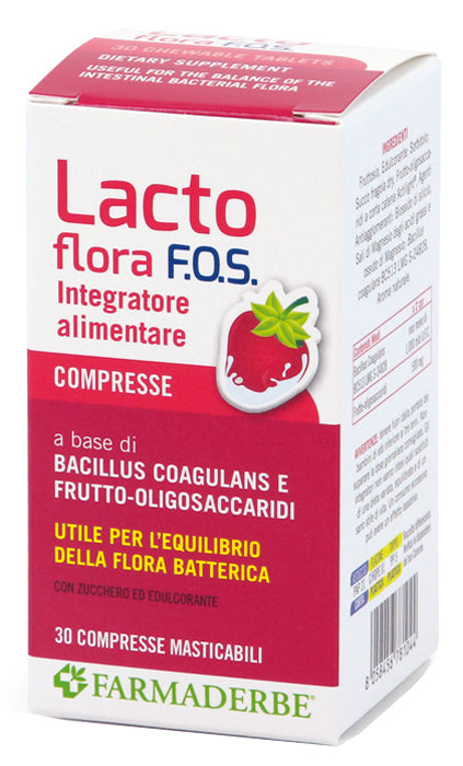 Lacto Flora Fos 30cpr Mastic