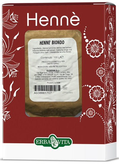 Henne Color Cap Biondo 100g