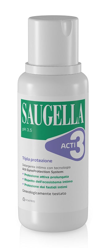 Saugella Acti3 Det Intimo250ml