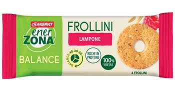 Enerzona Frollini Monodose Lampone 24g