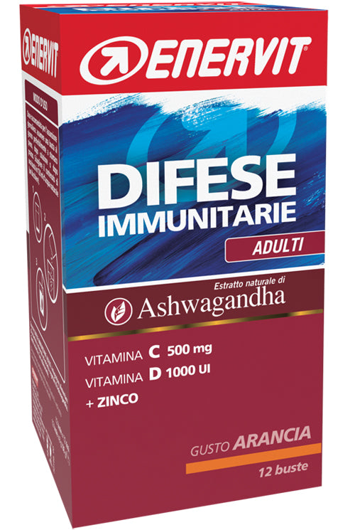 Enervit Difese Immunitarie Adulti 12 bustine Gusto Arancia