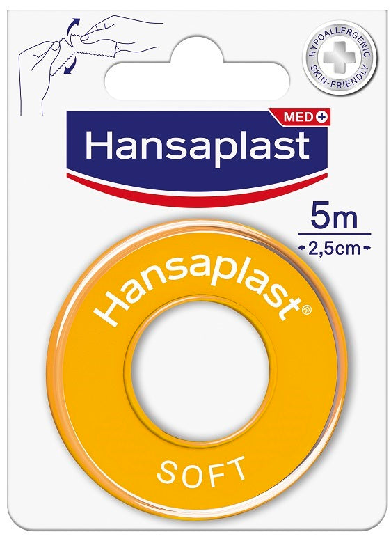 Cer Hansaplast Soft 2,5x500cm