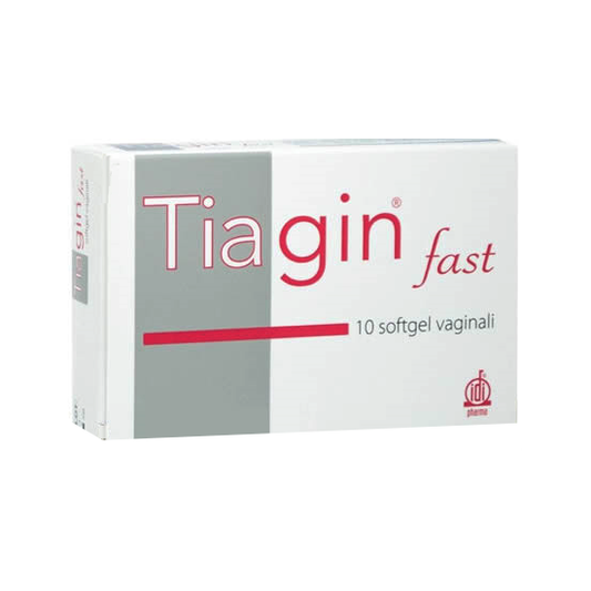 Tiagin Fast 10 Soft Gel Capsule Vaginali 10 Pezzi
