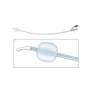 Brillant Plus Foley Catetere Vescicale Adulti 2 Via No Scanalature CH16 41cm Silicone 1 Pezzo